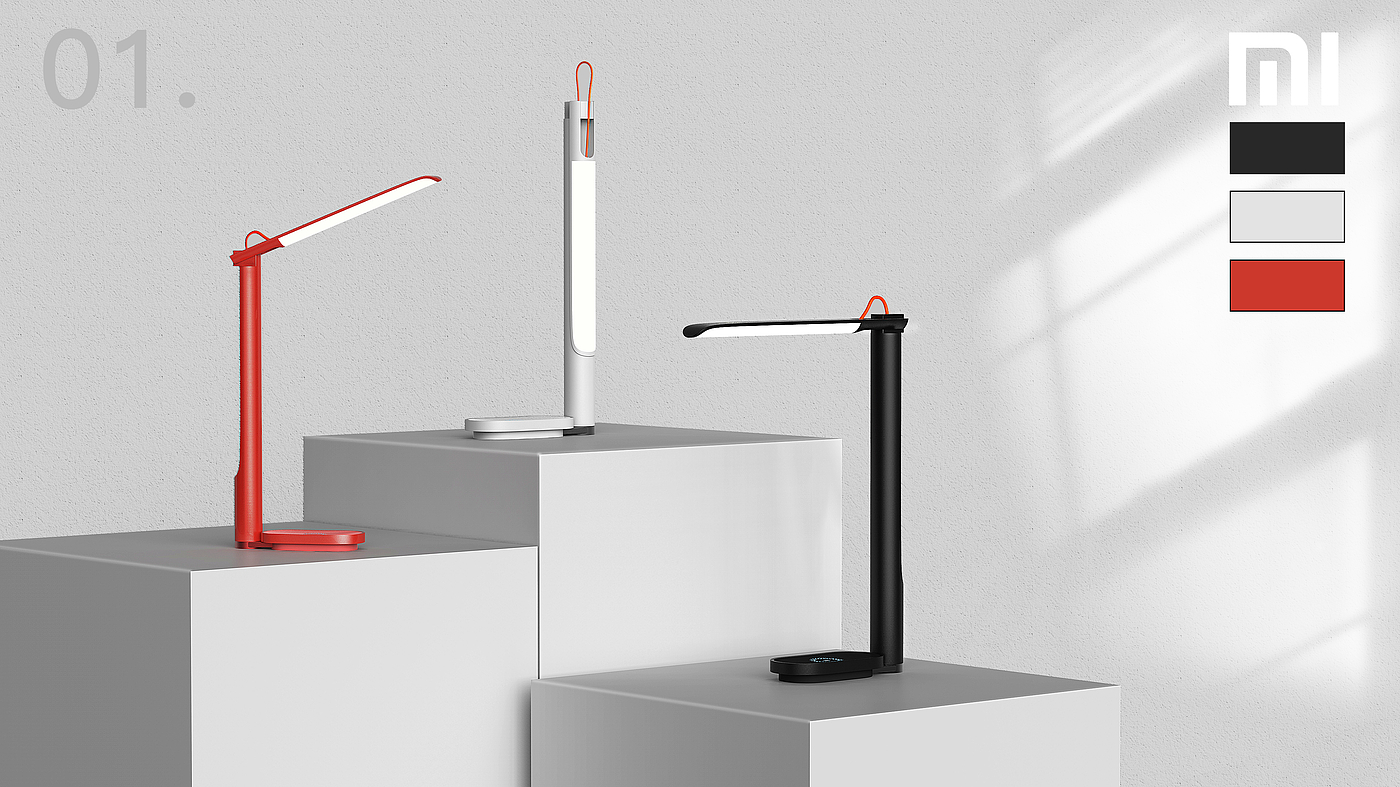 industrial design，Portfolio design，Table lamp design，