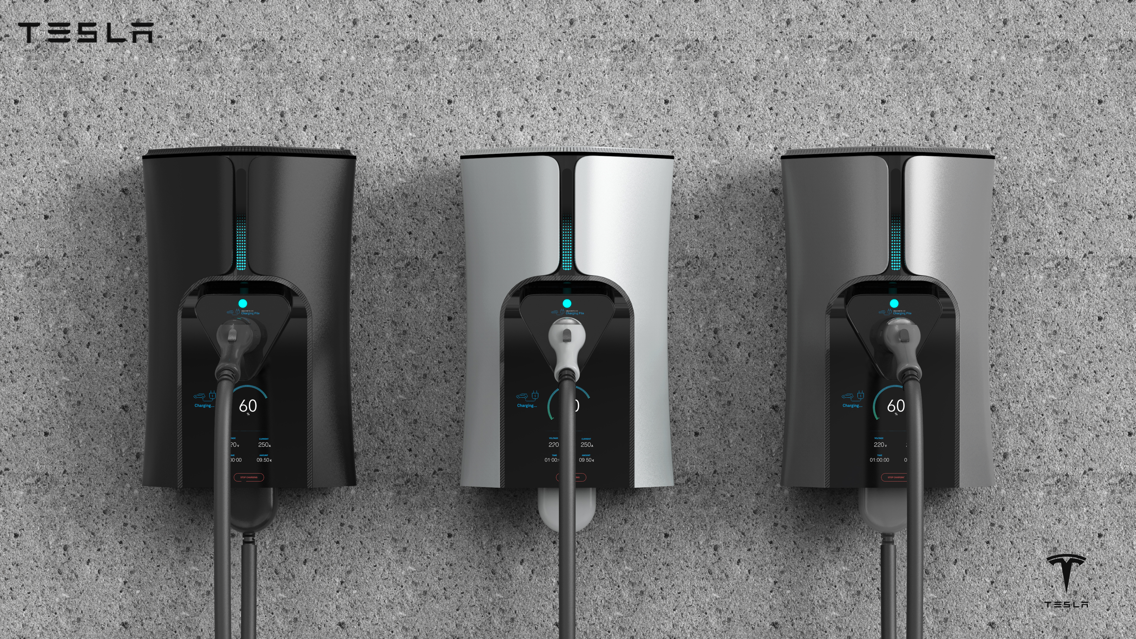 industrial design，Portfolio design，Charging pile，