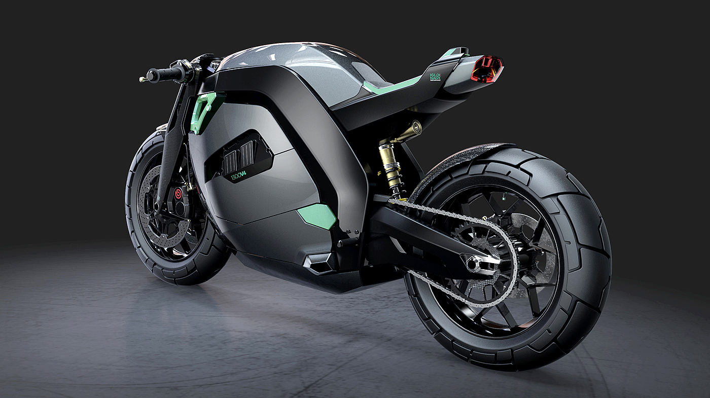 Street cafe，motorcycle，locomotive，Bicycle，