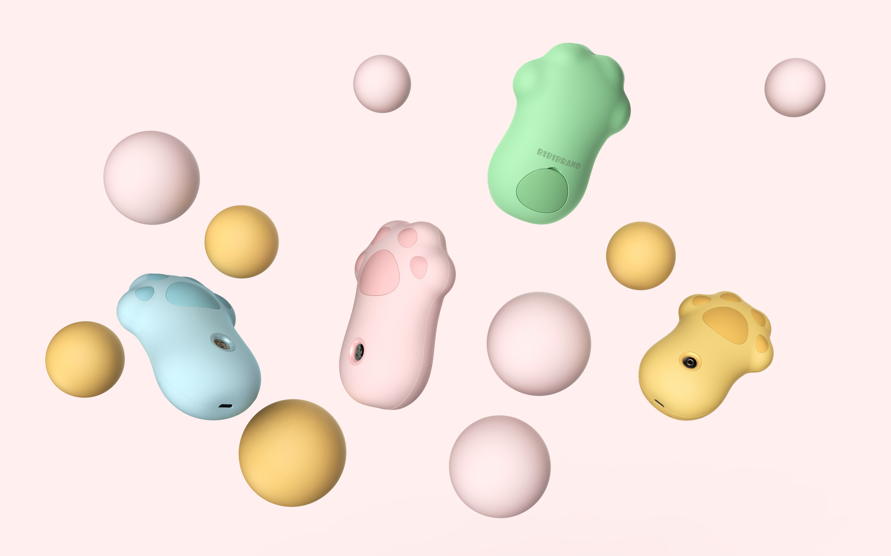 Cute pet, girl's heart, cute, comfortable to handle, nano hydrating instrument，