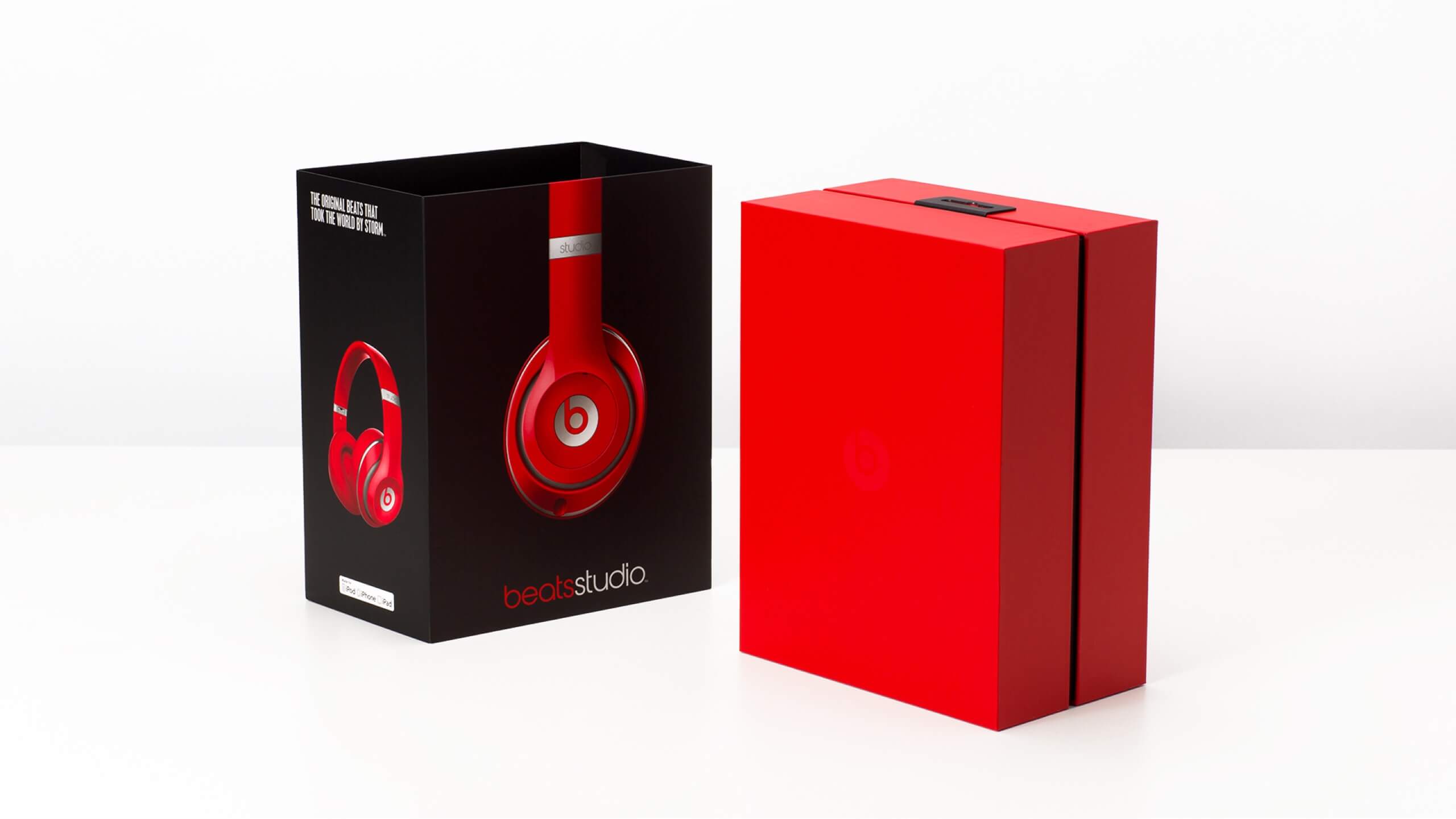 耳机,beats,时尚,红白,包装