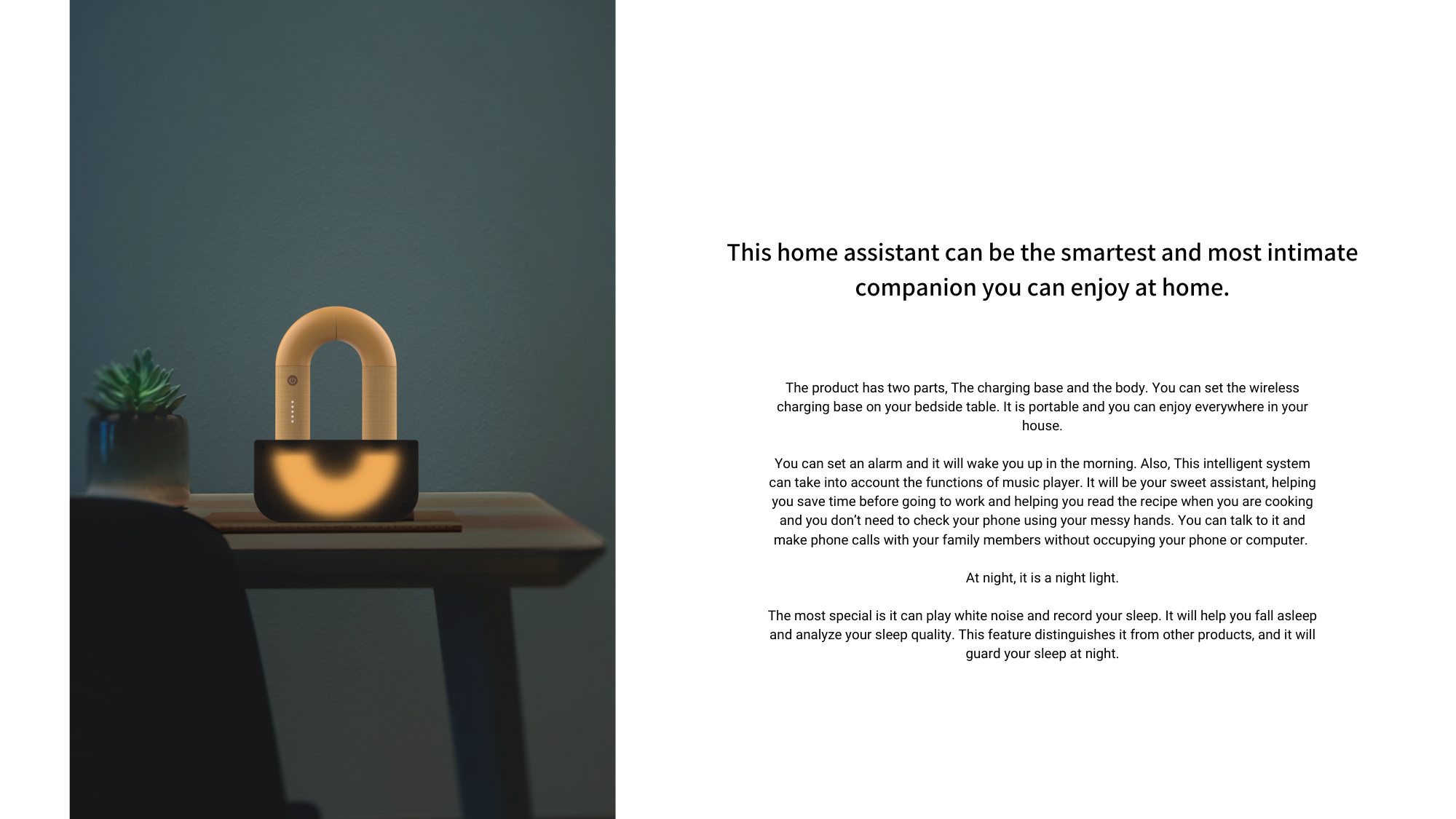 Smart home，sound，