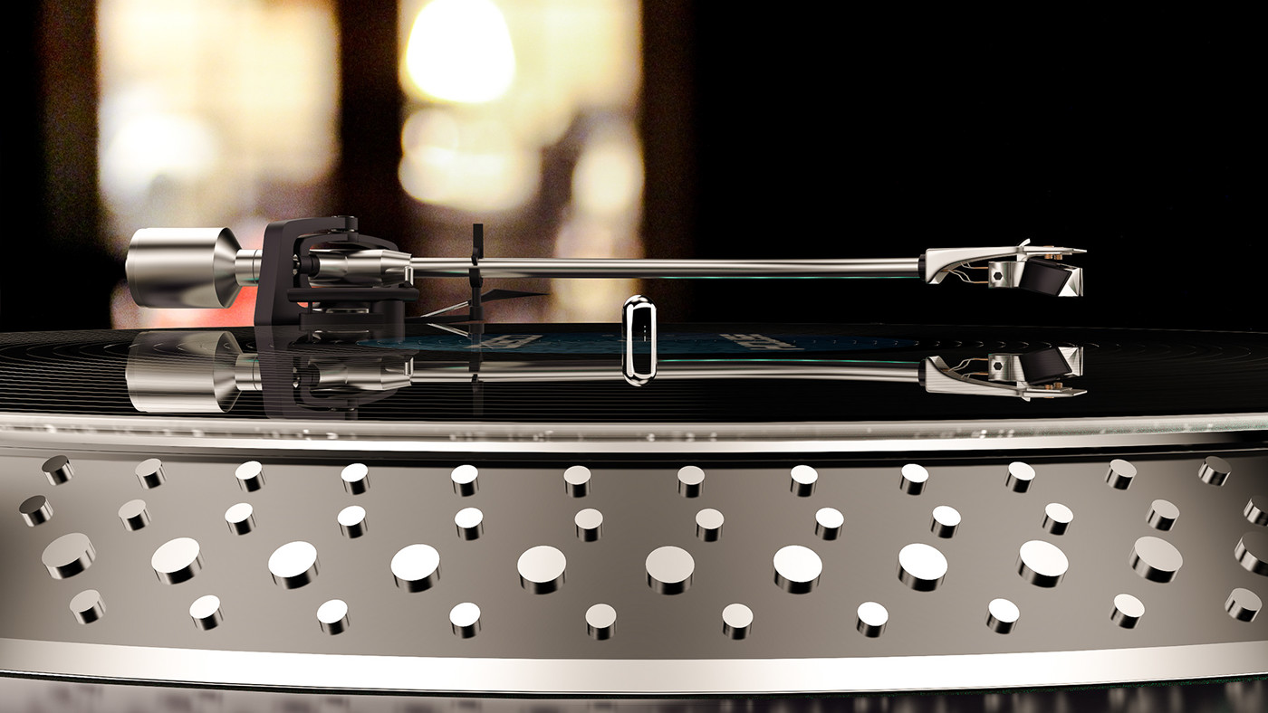 play，music，Nostalgia，a record player，