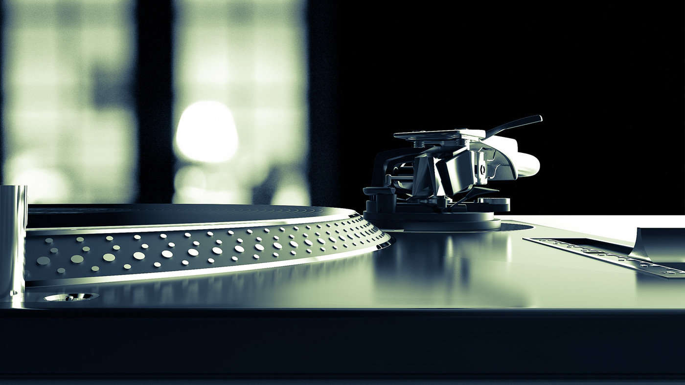 play，music，Nostalgia，a record player，