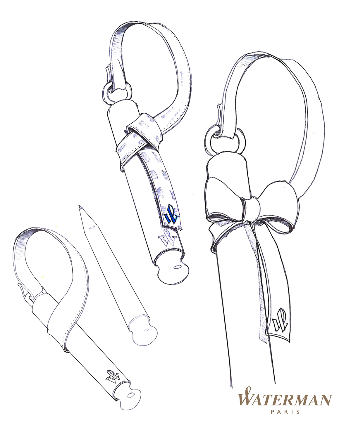 Hand drawn，conceptual design，Romuald ZAYANA，