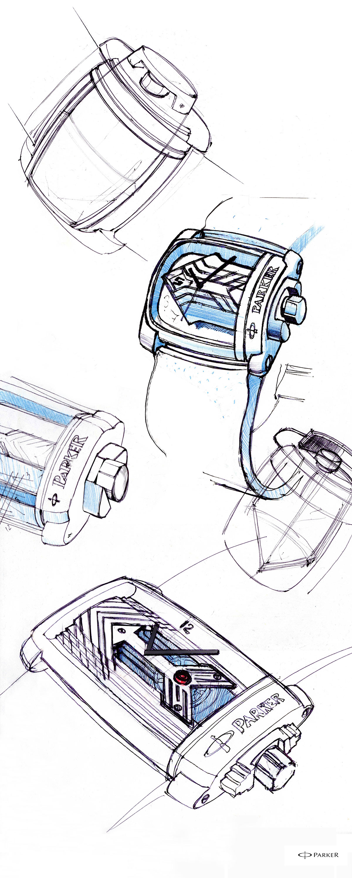 Hand drawn，conceptual design，Romuald ZAYANA，