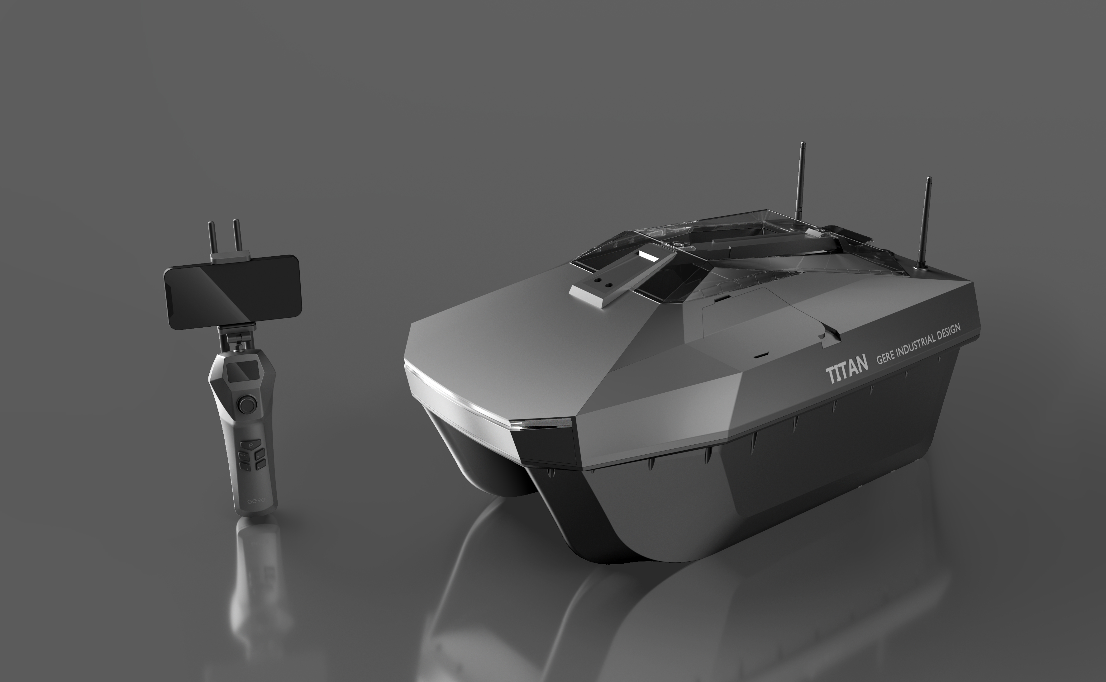 Nest boat，Grey design，fishing gear，Tools and equipment，