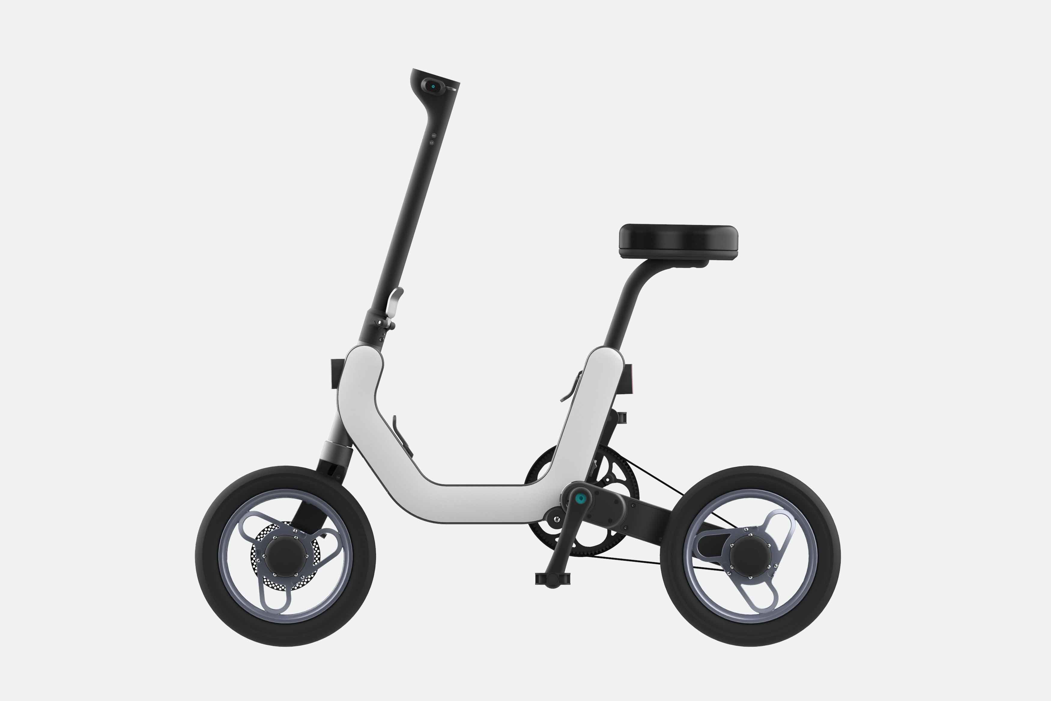 Electric scooter，modularization，environment protection，2021 red dot design concept award，