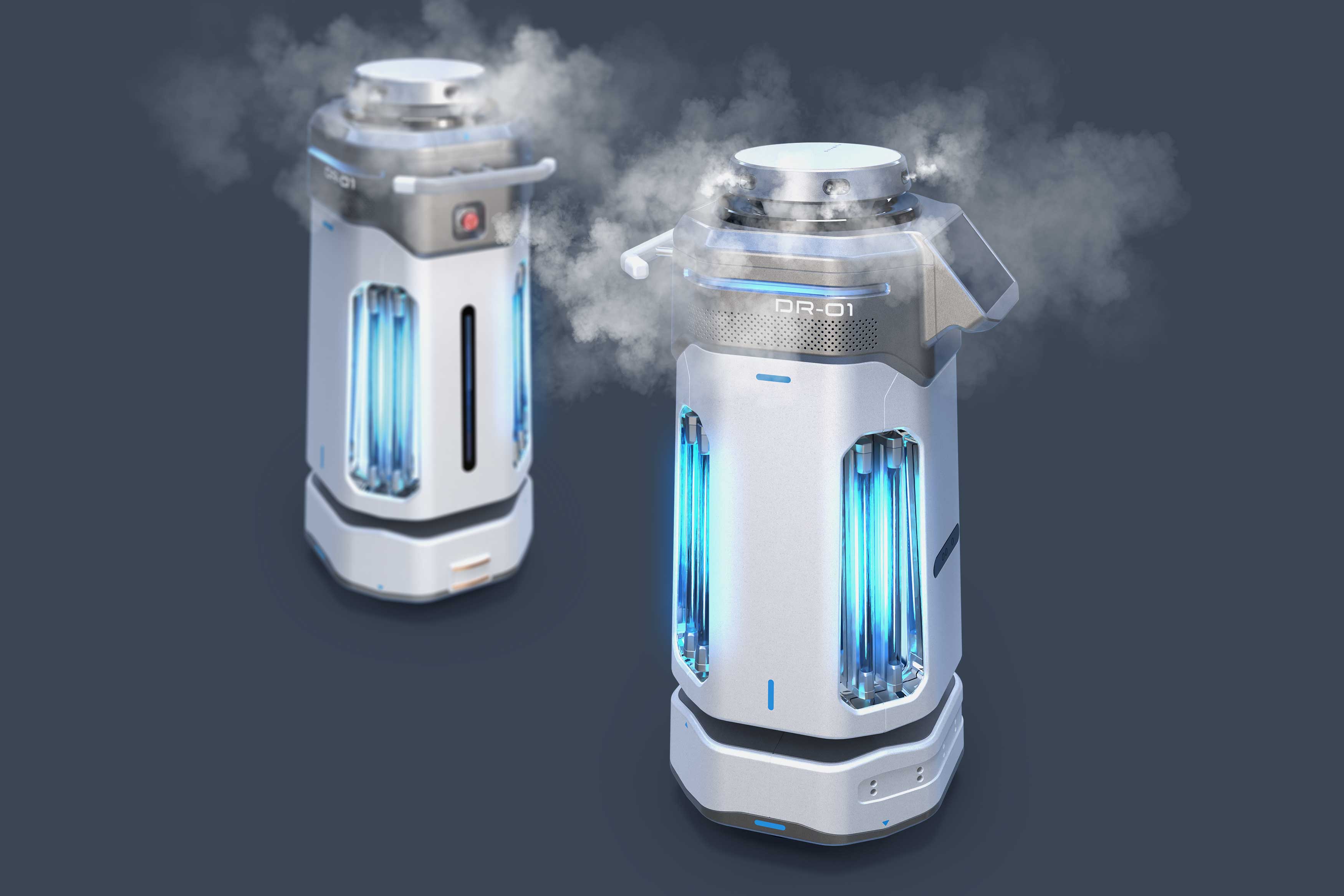 robot，disinfect，robot，intelligence，disinfect，intelligence，2021 red dot design concept award，