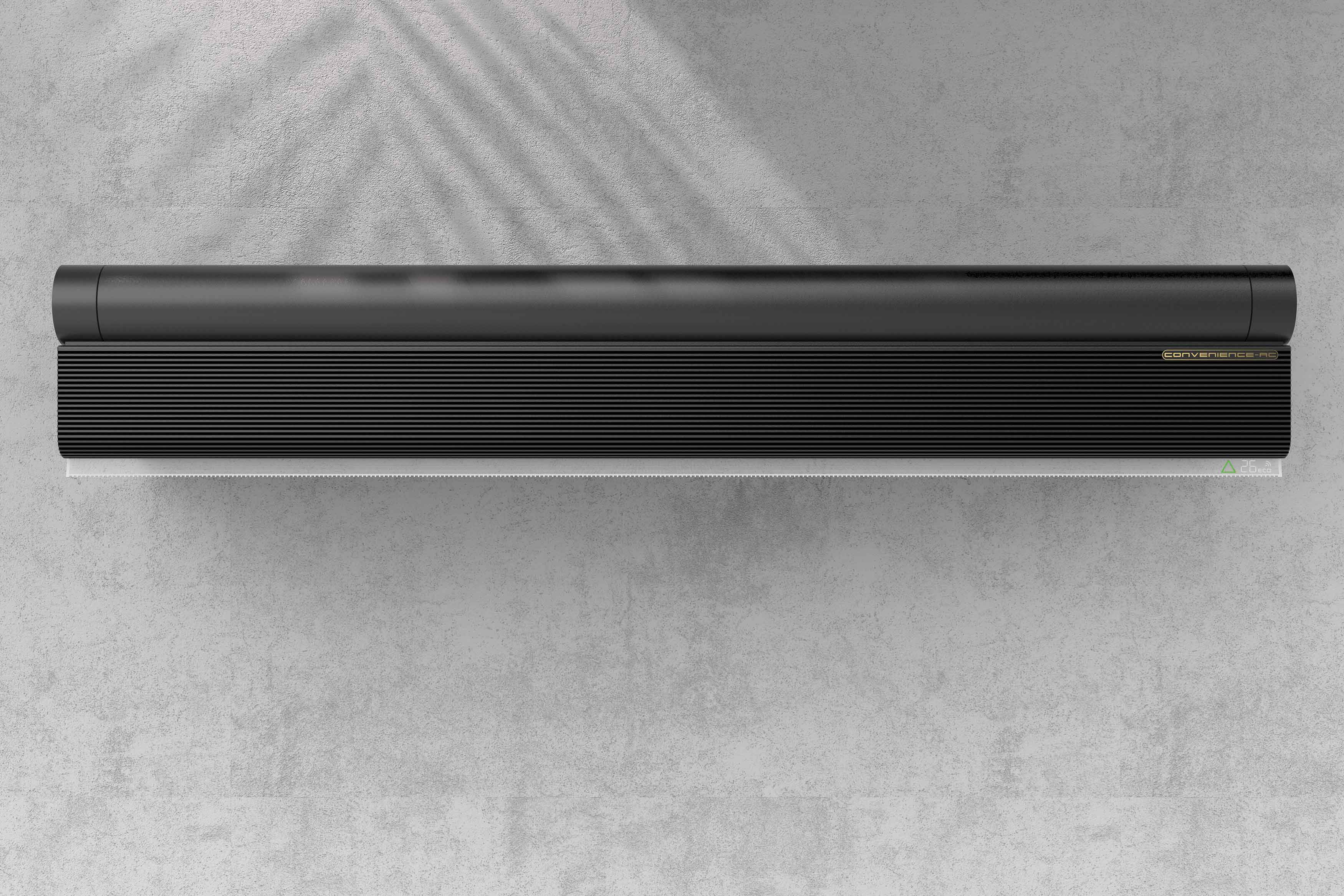 air conditioner，Easy to clean，black，2021 red dot design concept award，