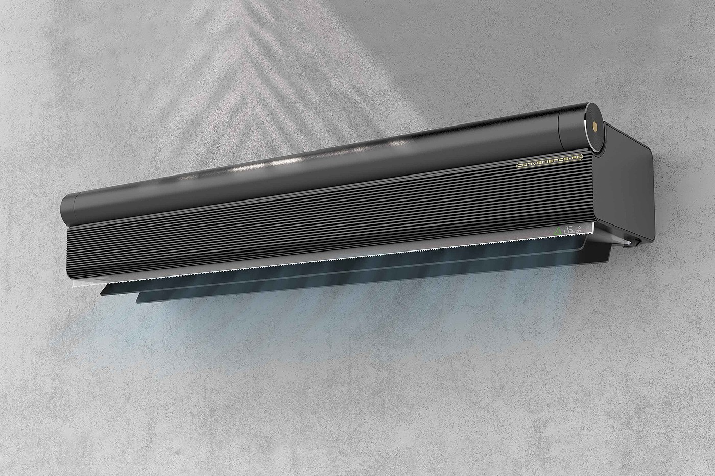 air conditioner，Easy to clean，black，2021 red dot design concept award，