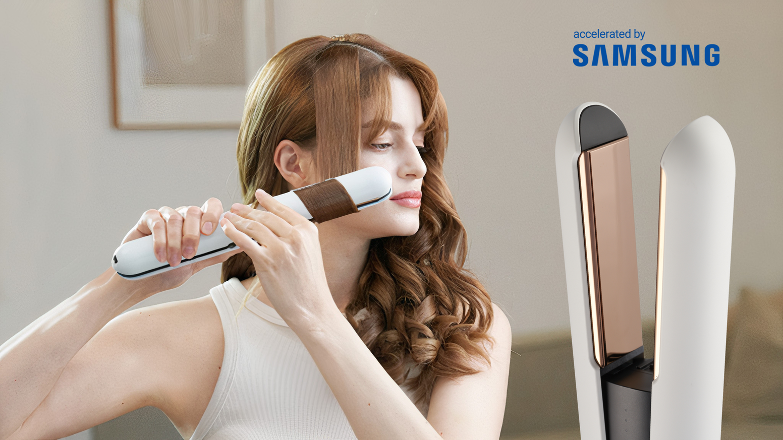 hair straightener，Minimalist，Portable，Ergonomics，2021 red dot design concept award，