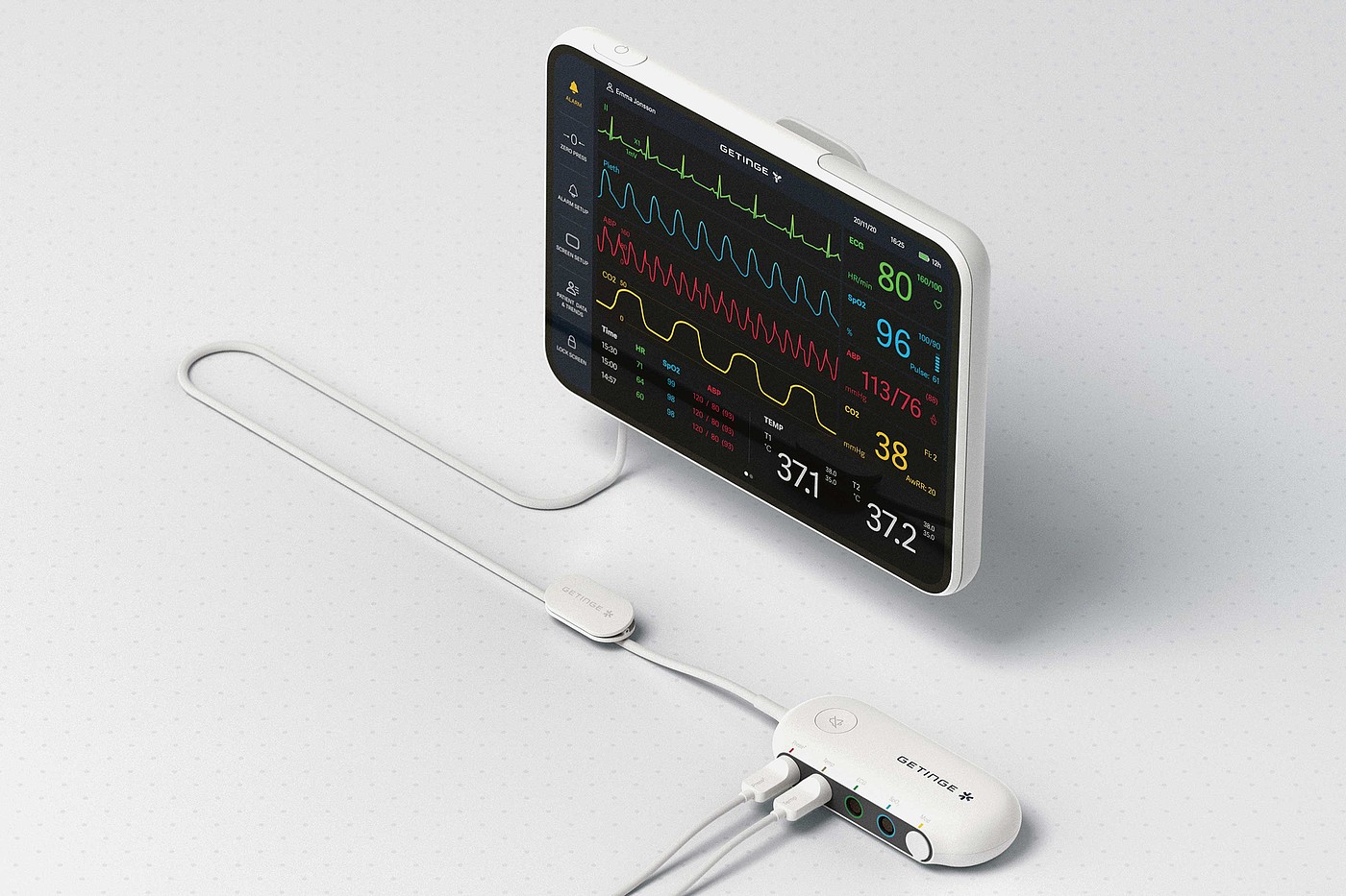 Health monitoring system，icu，transport，2021 red dot design concept award，