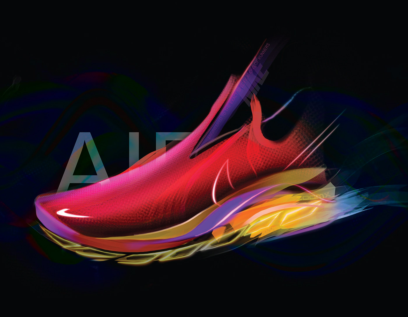 Footwear concept，product design，shoes，Nike，Puma，