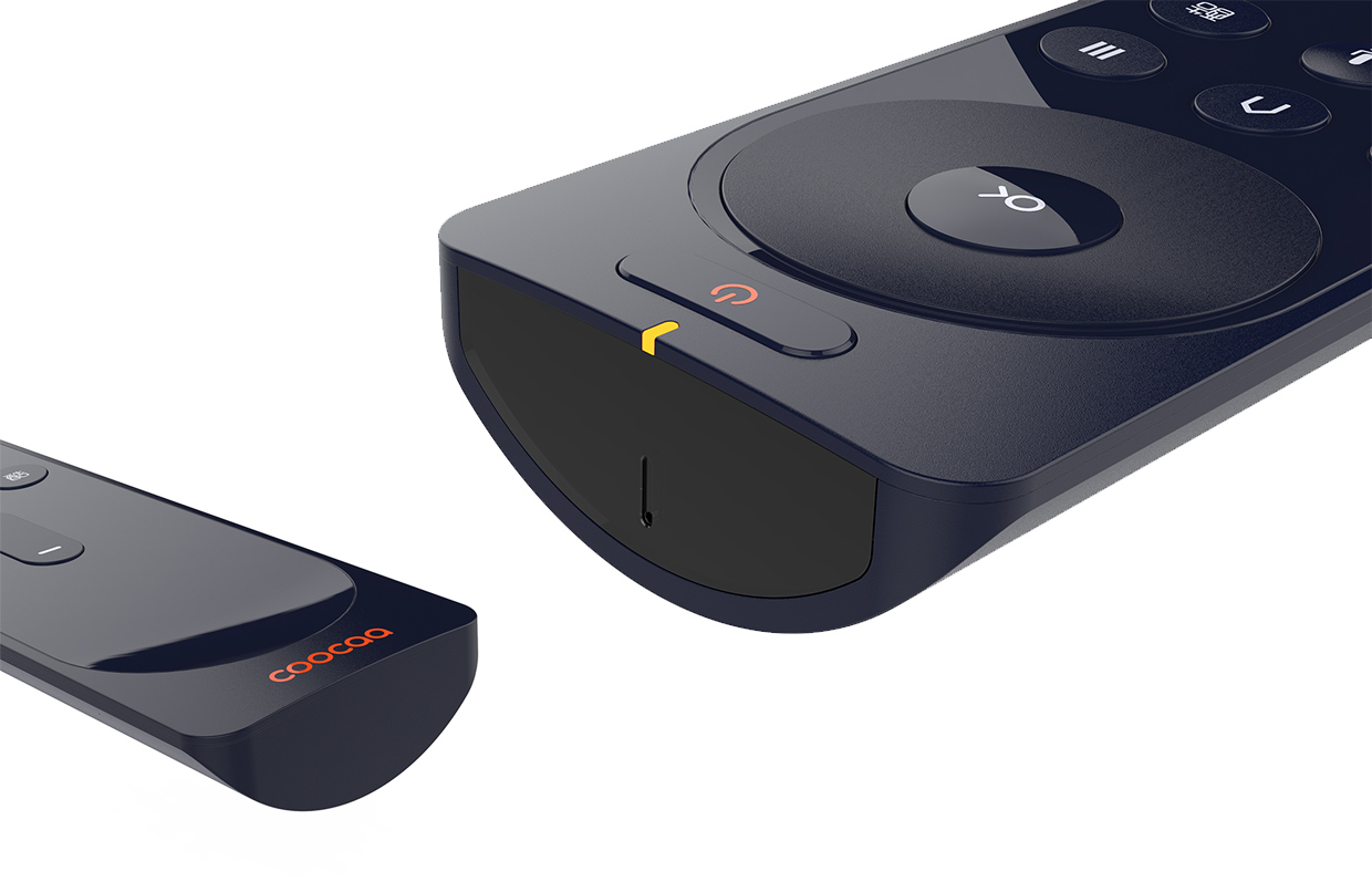 South wind design，industrial design，intelligence，Remote control，SKYWORTH，Cool open，