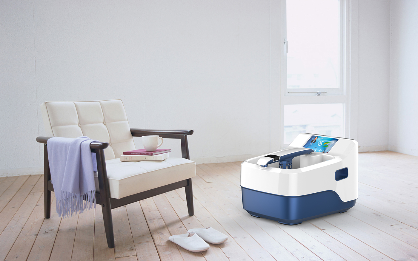 Chinese designer，Z O E Y，Foot bath，household electrical appliances，