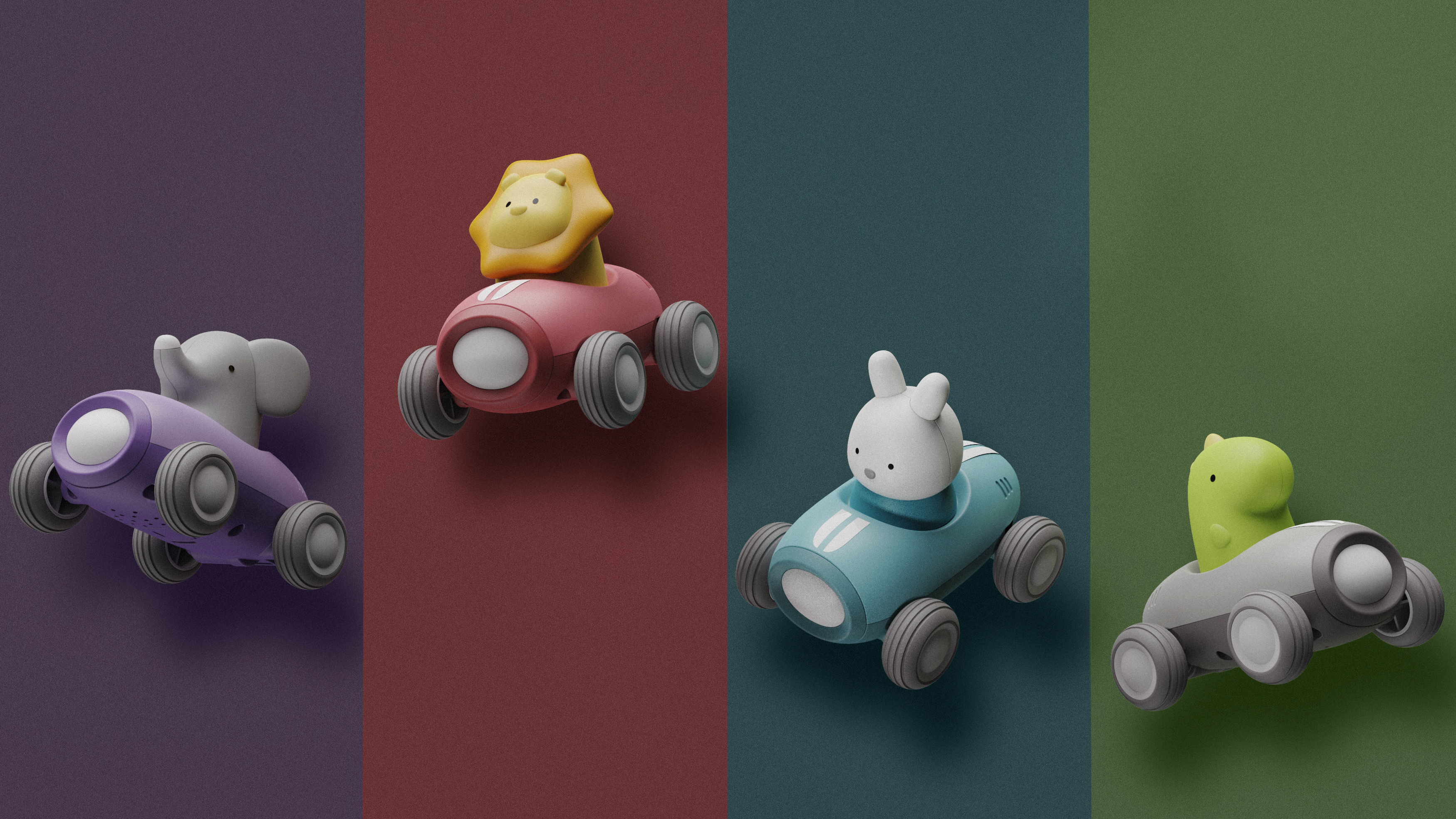 One tree industrial design，Children's inertia vehicle，Children's Toys，