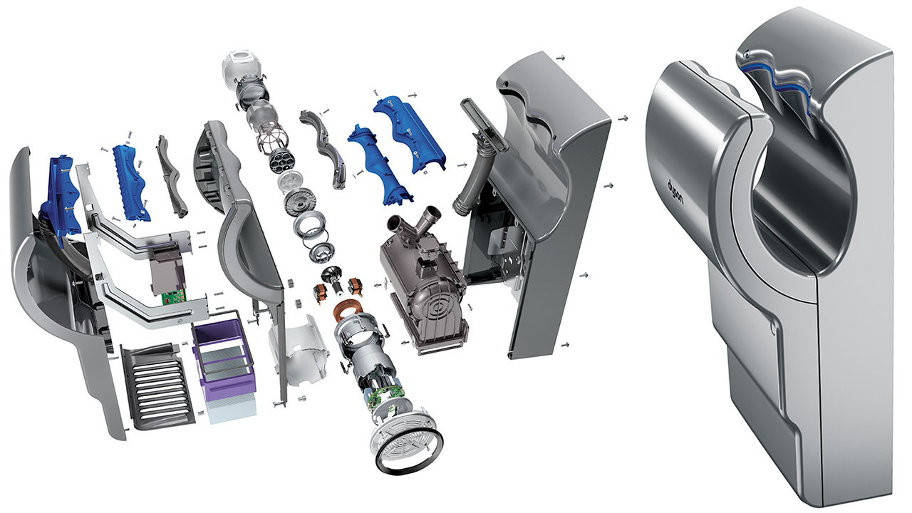 Hand dryer，Dyson，dysone，Airblade dB，