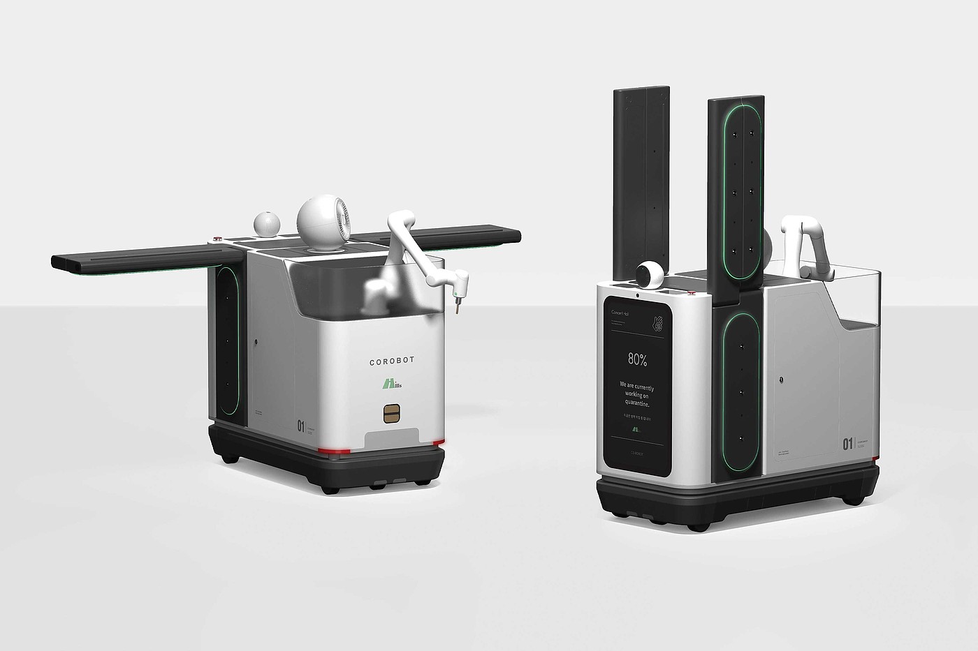 robot，disinfect，2021 red dot design concept award，