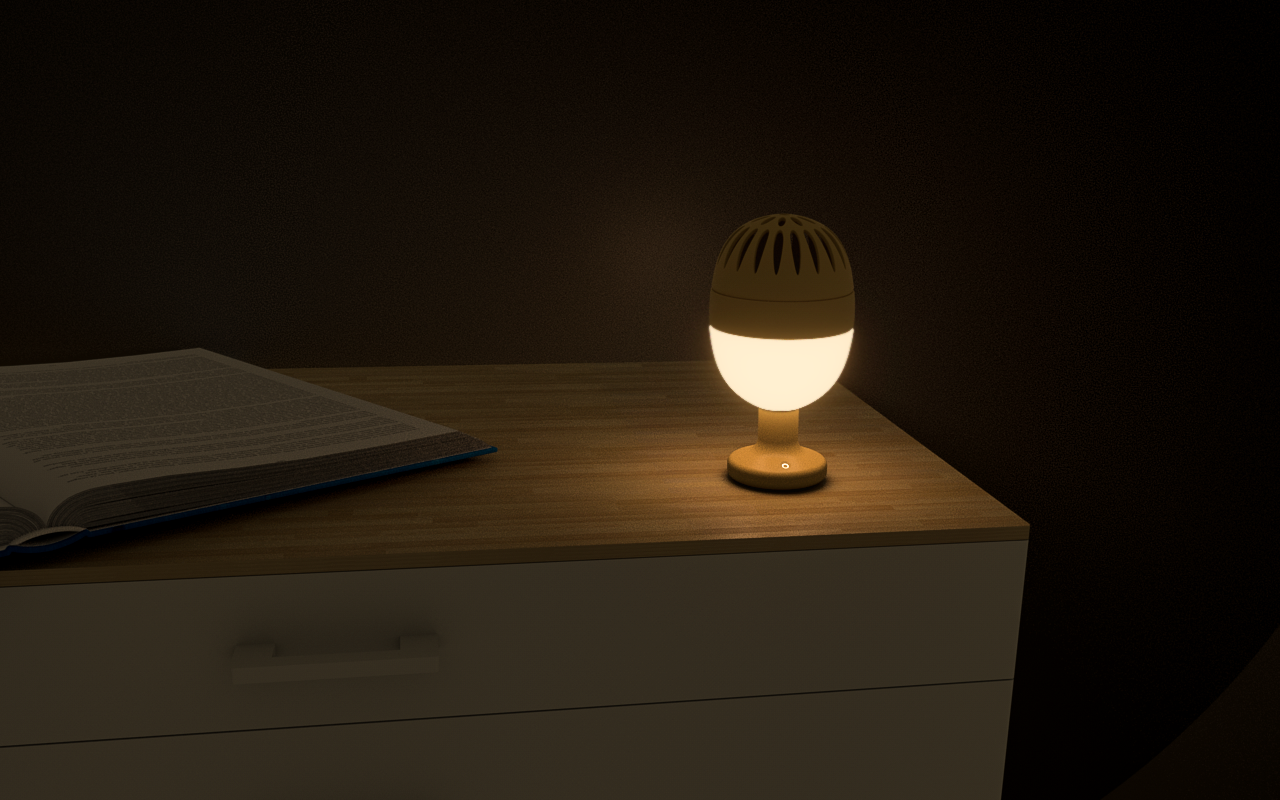 Aromatherapy，Night light，Help sleep，Cultural and creative，