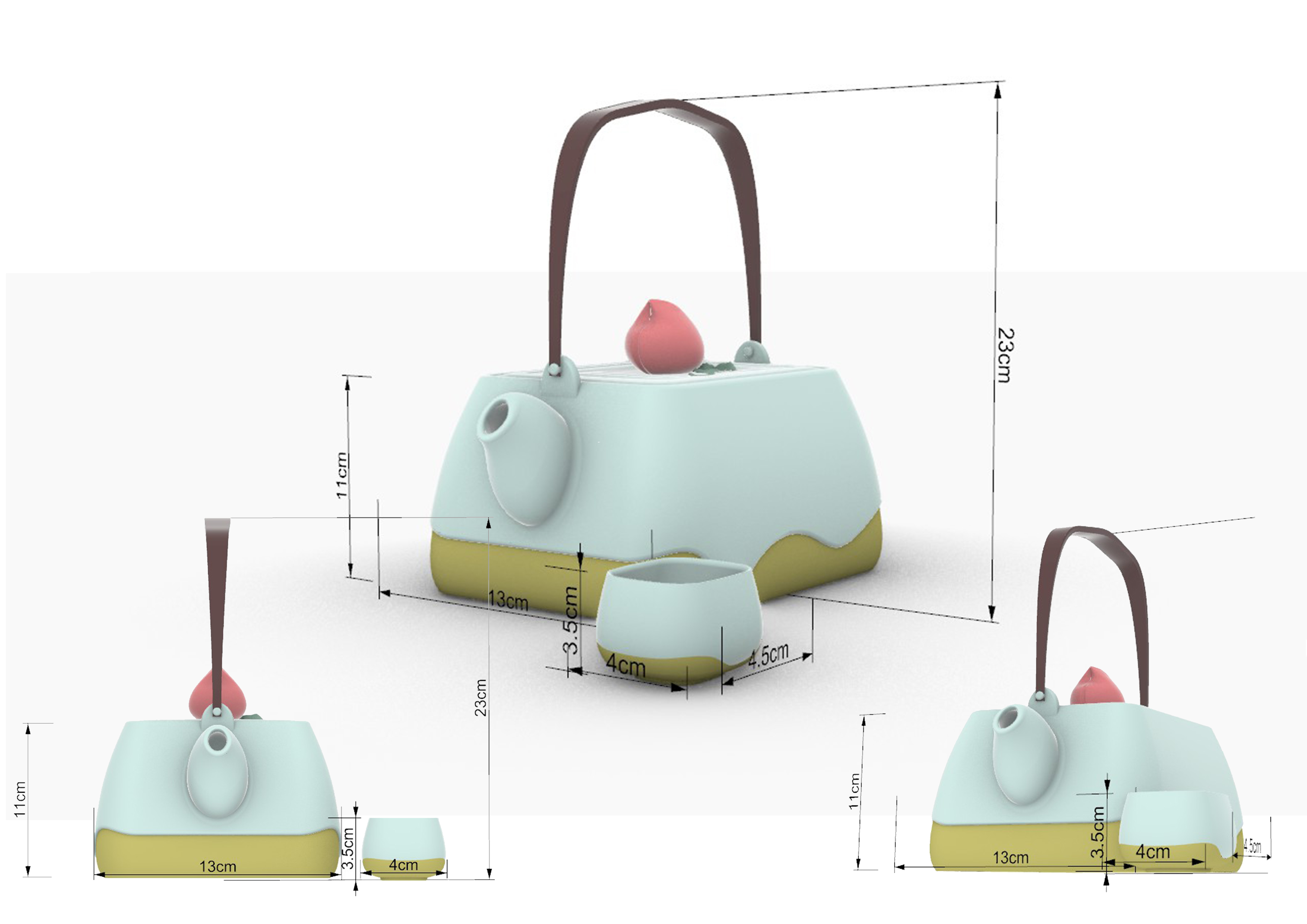 tea set，Cultural creation，the Summer Palace，