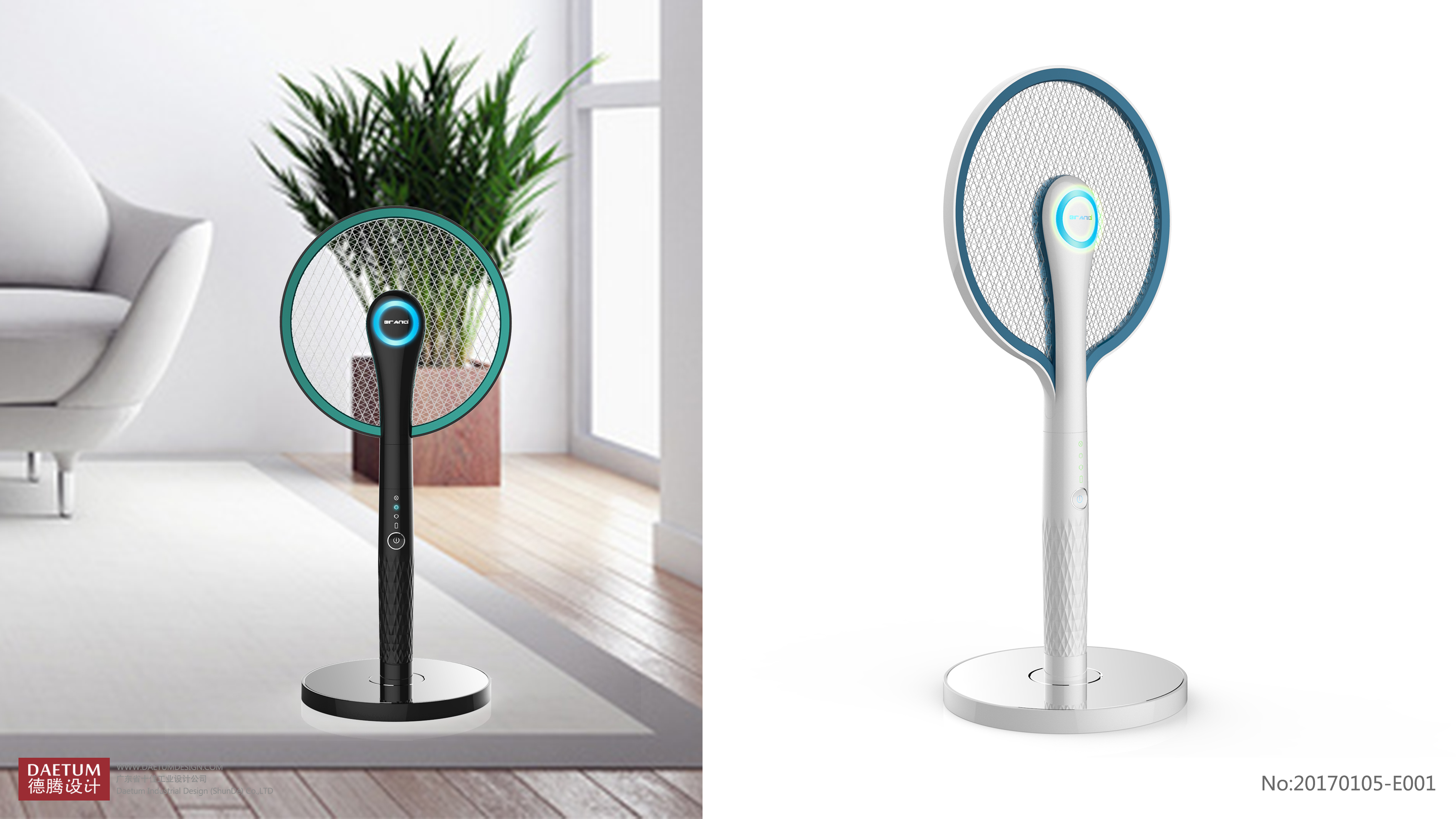 Mosquito killing lamp and mosquito killing racket，