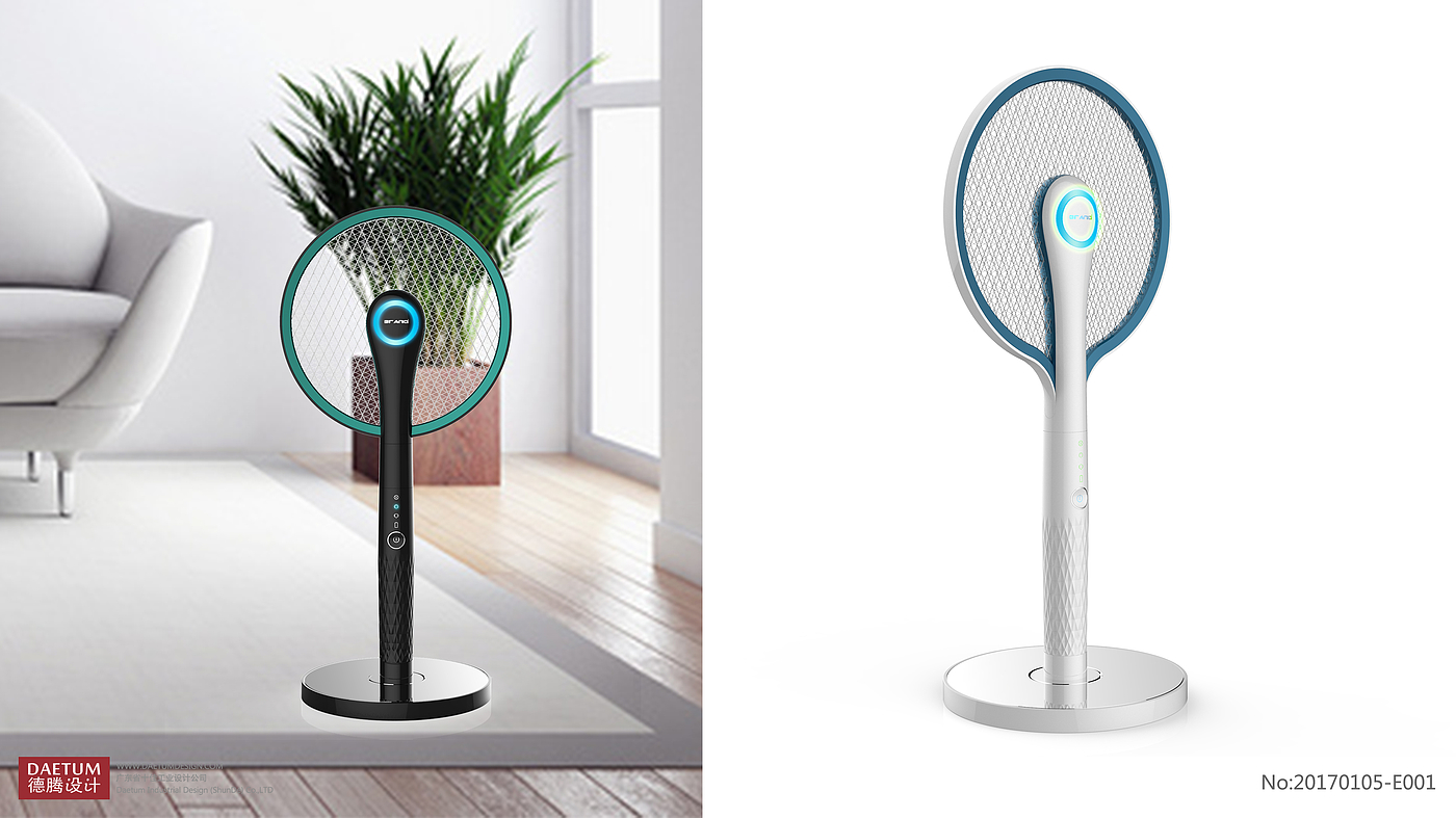 Mosquito killing lamp and mosquito killing racket，