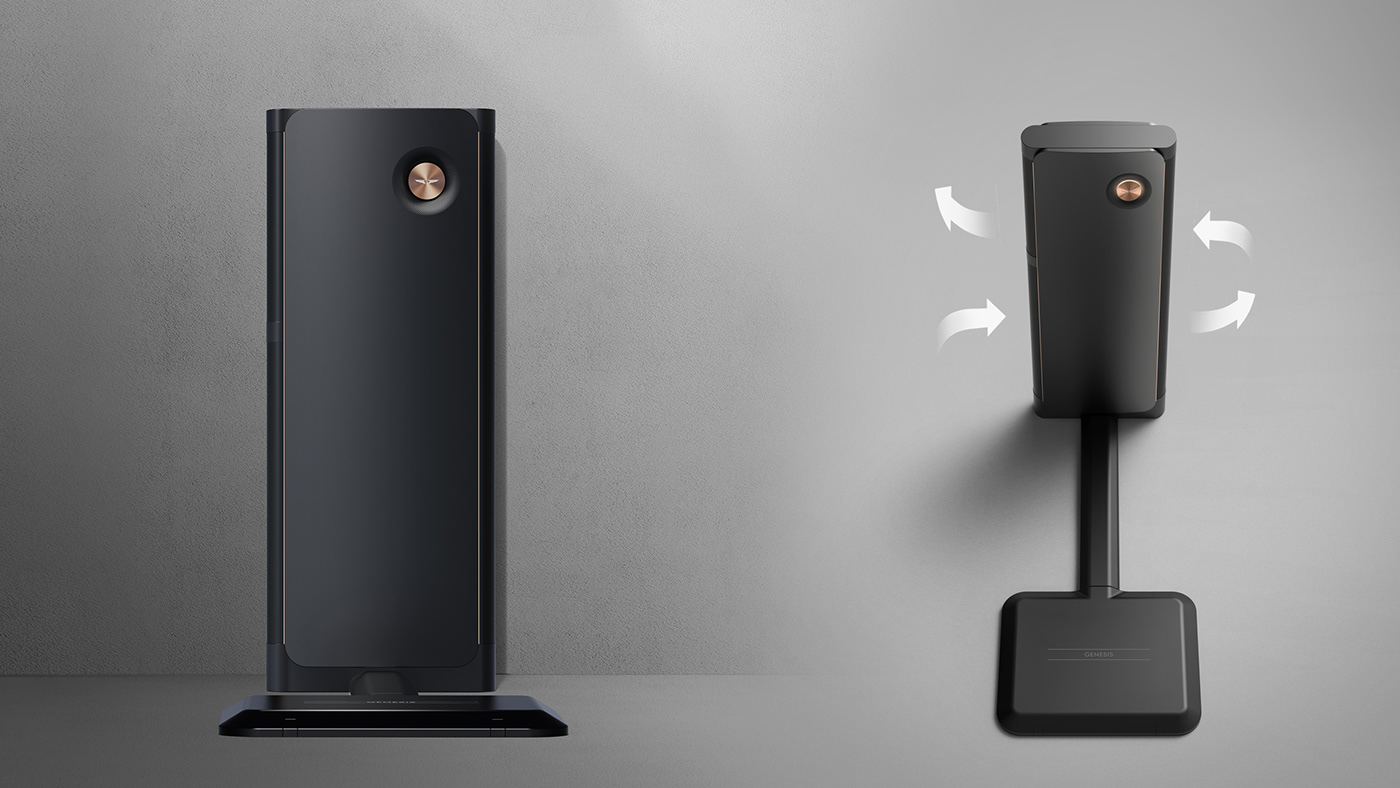 electric vehicle，Charging system，Genesis，wireless，product design，Charging pile，