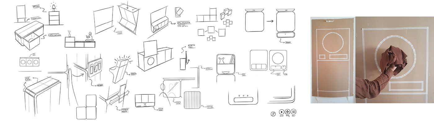 industrial design，product design，Washing machine，household electrical appliances，future，