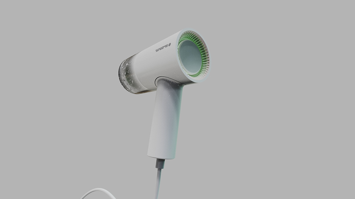 hair drier，product design，fashionable，