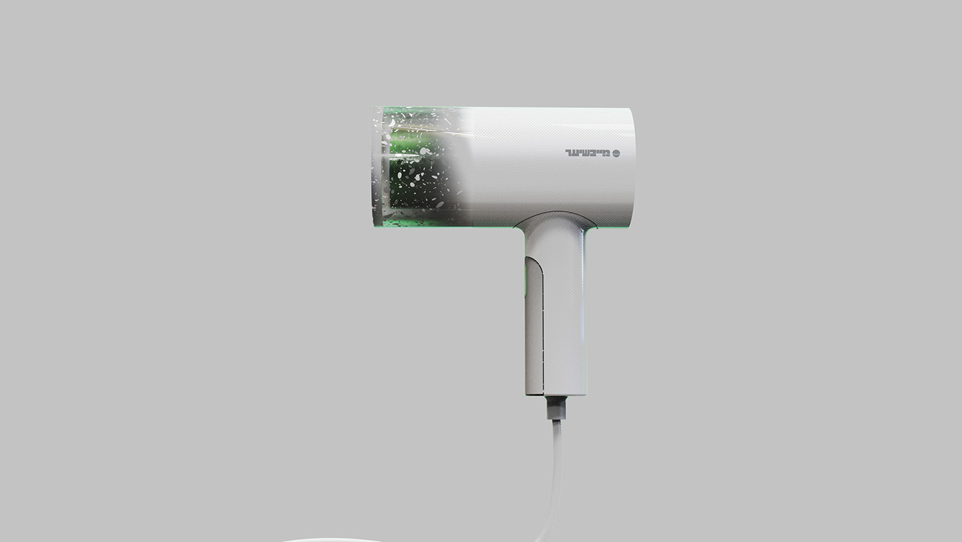 hair drier，product design，fashionable，