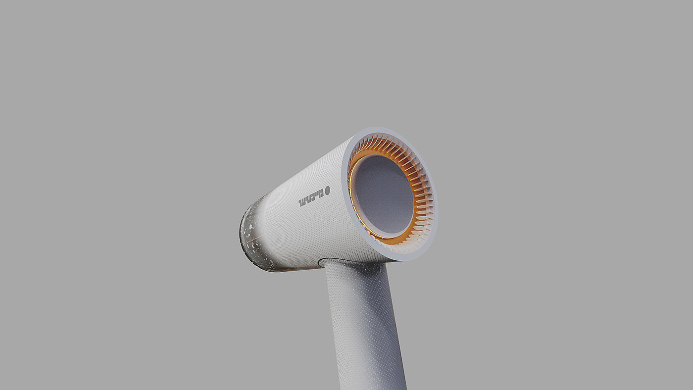 hair drier，product design，fashionable，