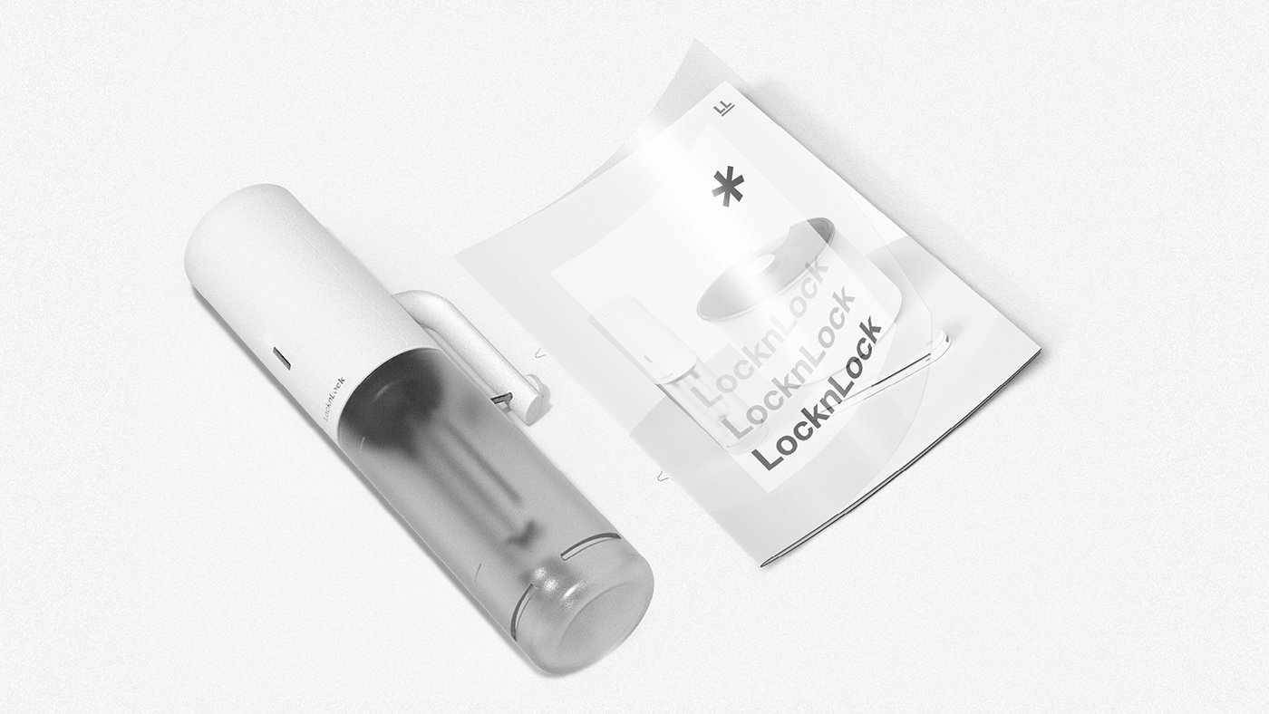Jihyo Seo，packing design，Vacuum kitchenware，LockLock，LocknLock app，