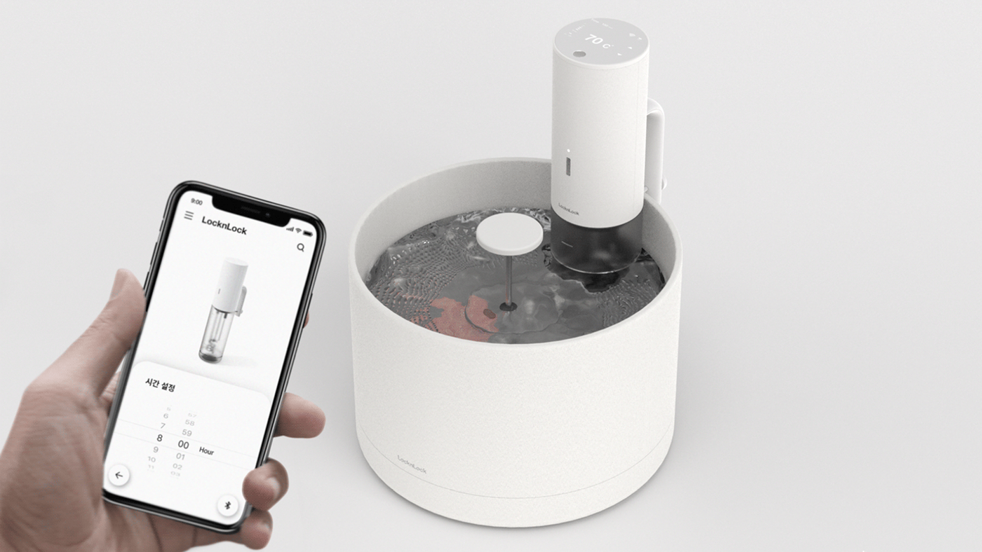 Jihyo Seo，packing design，Vacuum kitchenware，LockLock，LocknLock app，