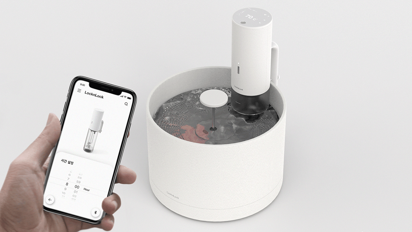 Jihyo Seo，packing design，Vacuum kitchenware，LockLock，LocknLock app，