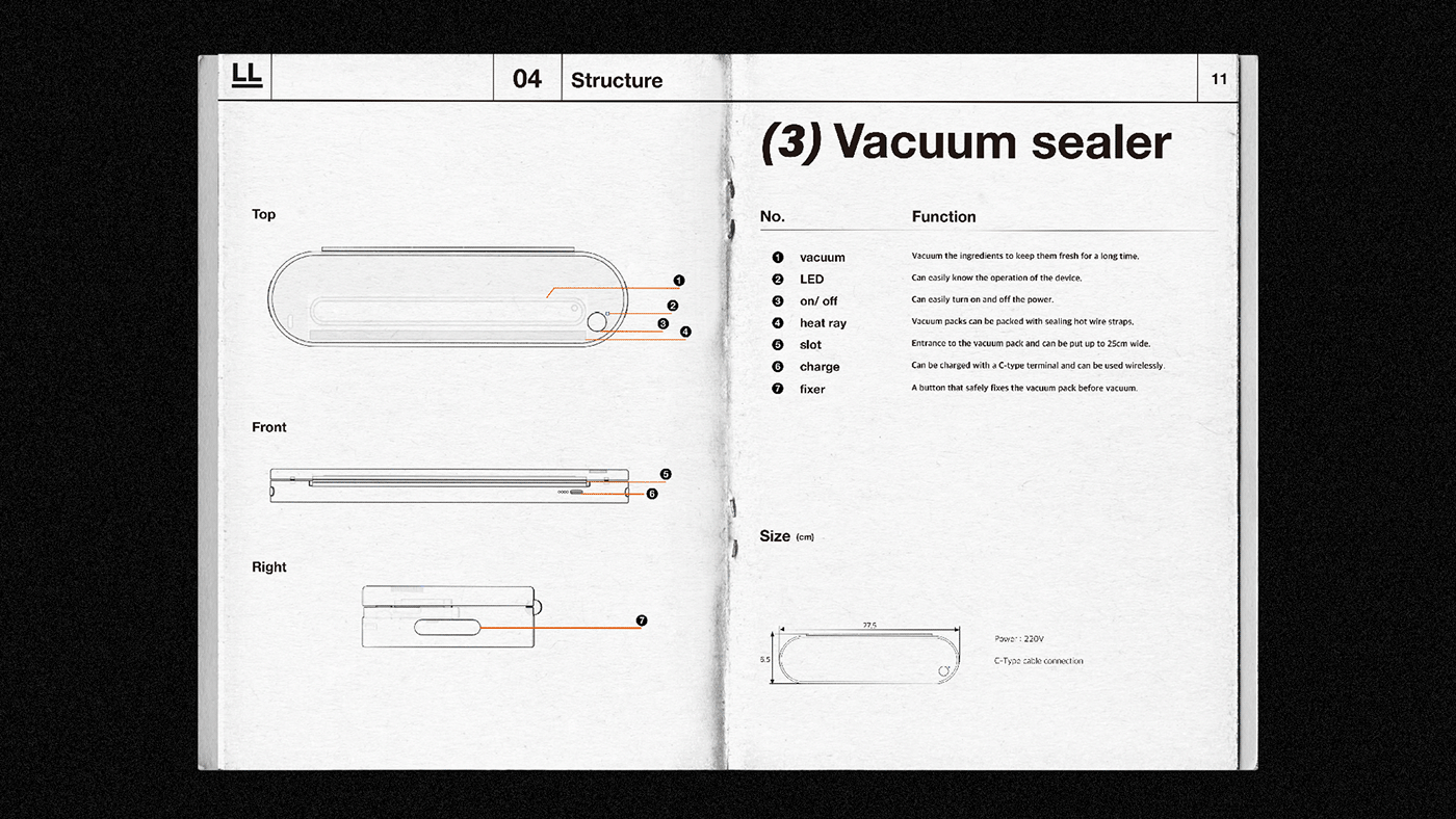 Jihyo Seo，packing design，Vacuum kitchenware，LockLock，LocknLock app，