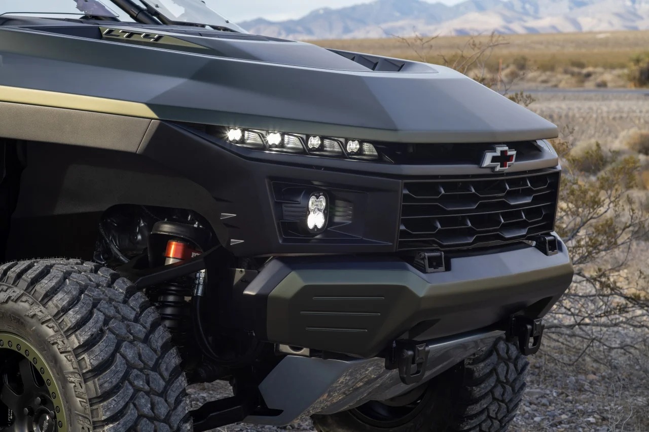 Beast concept car，Chevrolet，High performance off-road truck，Simple design，