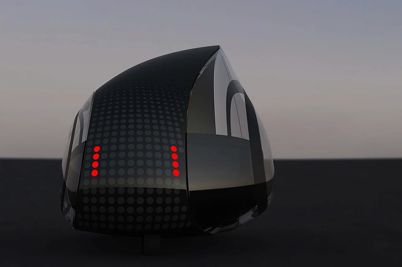 Driverless，automobile，industrial design，Three wheel experience cabin，