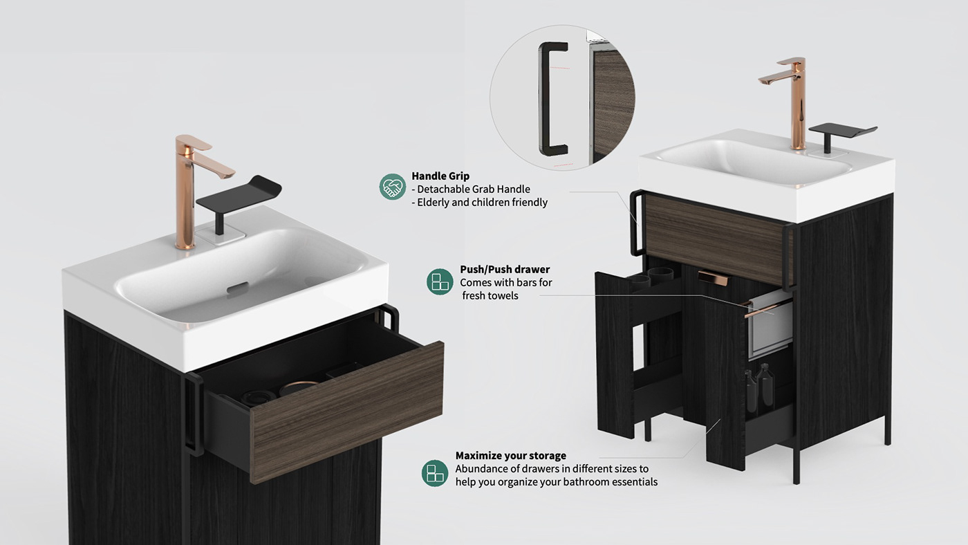 Shower Room，industrial design，Kohler，