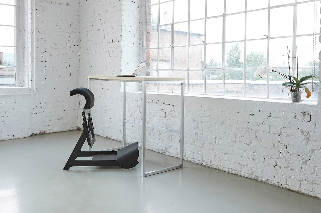 Vertical tables and chairs，healthy，product design，