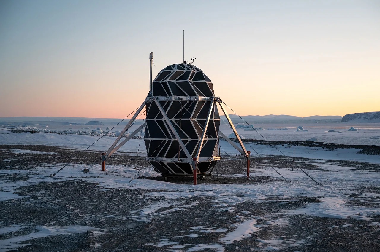 SAGA Space Architect，Modular origami tent，Modular shelter，Lunar habitat，Future human，Lunark habitat，Foldable design，