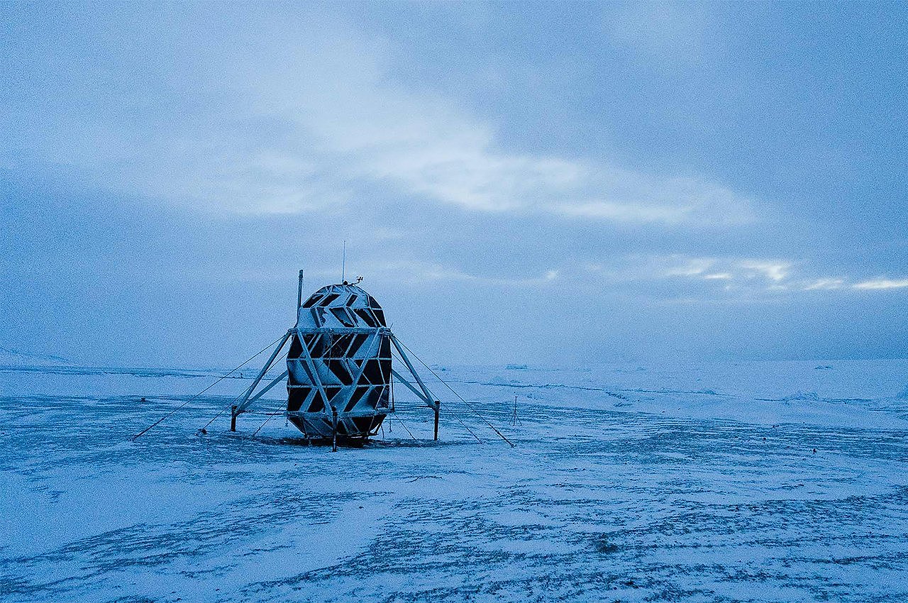 SAGA Space Architect，Modular origami tent，Modular shelter，Lunar habitat，Future human，Lunark habitat，Foldable design，