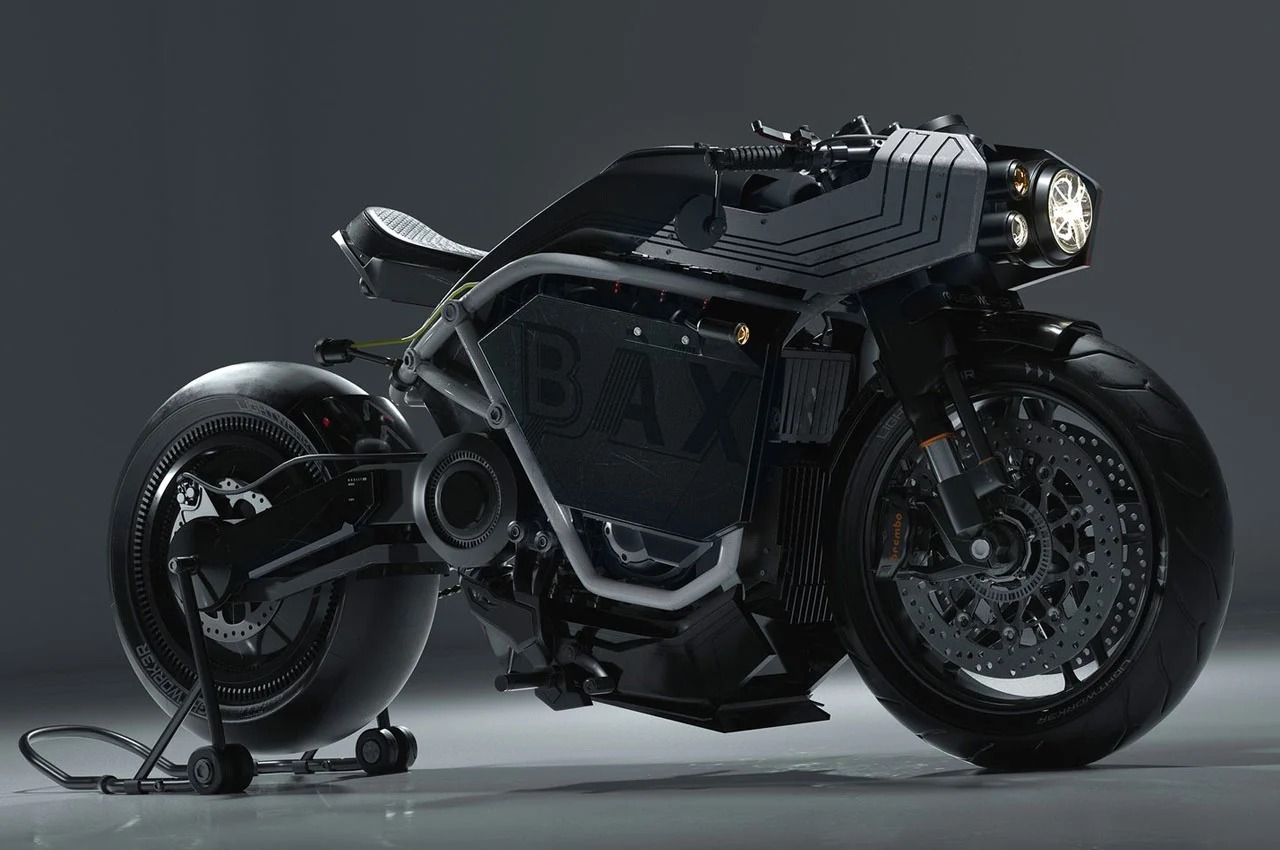 BAX MOTO MK3，Smooth design，Muscular sensation，Automobile design，Shane Baxley，Batman，