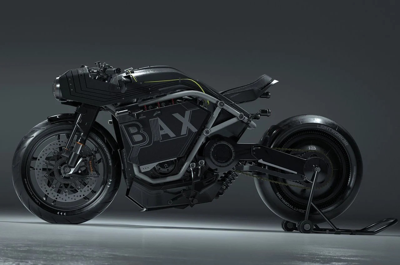 BAX MOTO MK3，Smooth design，Muscular sensation，Automobile design，Shane Baxley，Batman，