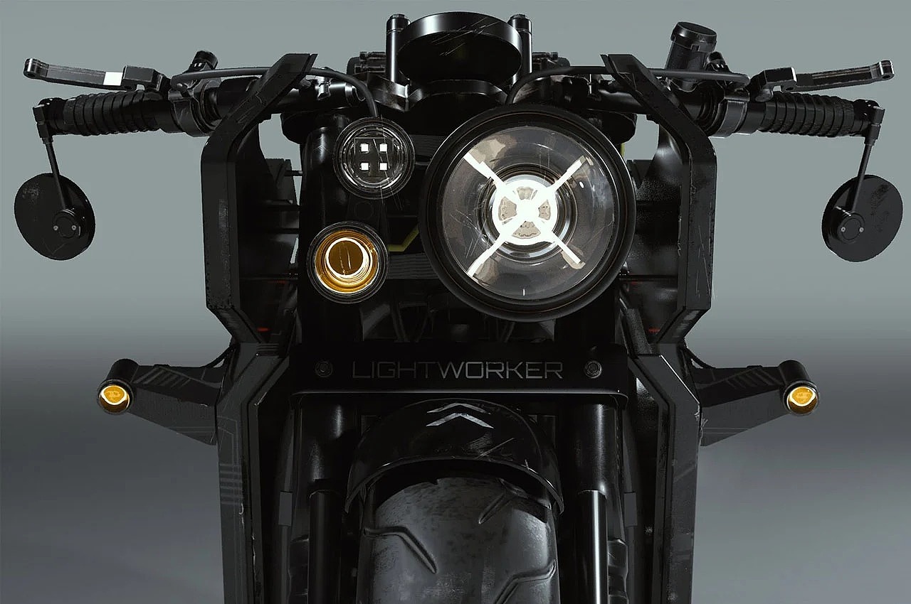 BAX MOTO MK3，Smooth design，Muscular sensation，Automobile design，Shane Baxley，Batman，