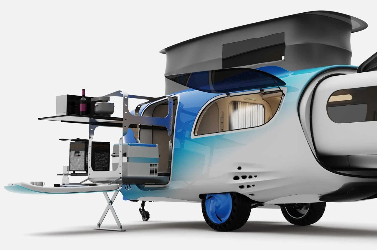 Adventure Trailer，Campervan，camp，Red dot award，