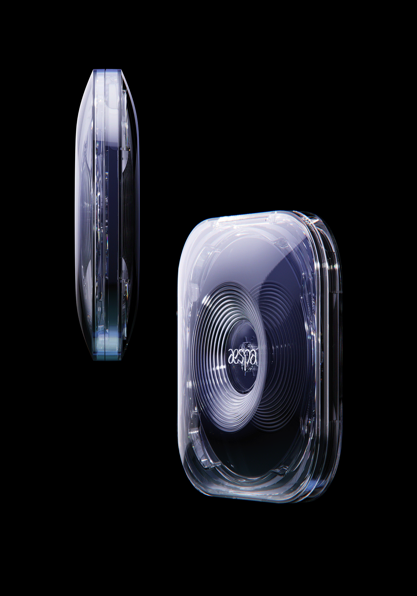 virtual world，aespa，SM Entertainment，Aespa world view，Solid record box，product design，