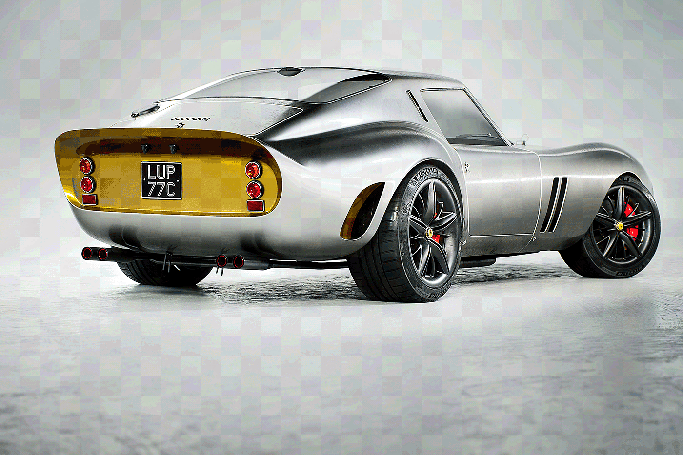 Matteo Gentile.，FERRARI 250 GTO CGI，法拉利，汽车设计，