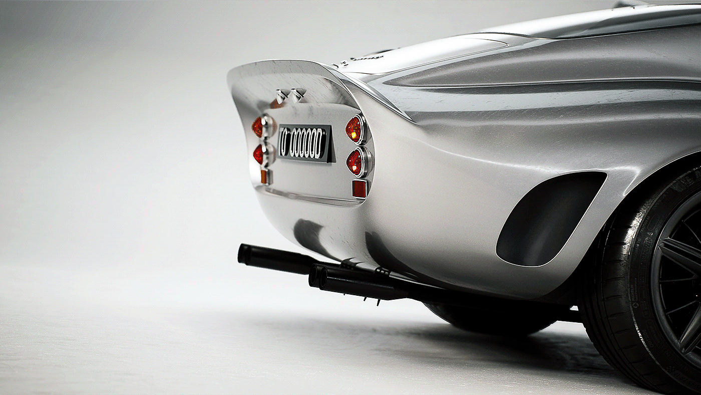 Matteo Gentile.，FERRARI 250 GTO CGI，Ferrari，Automobile design，