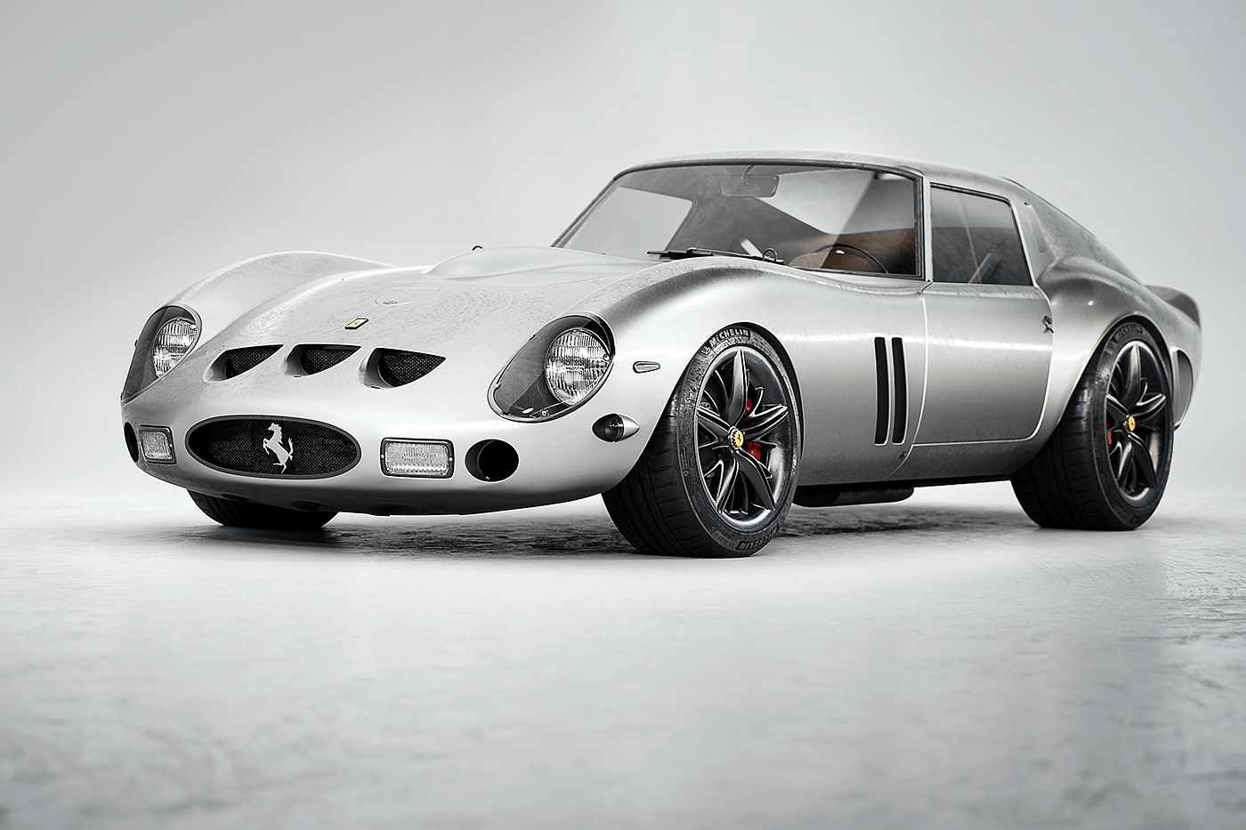 Matteo Gentile.，FERRARI 250 GTO CGI，法拉利，汽车设计，